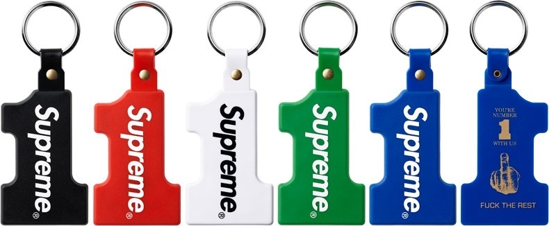 Number One Keychain